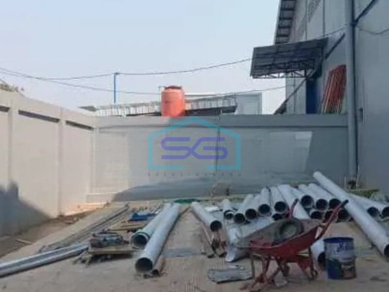 Disewakan Gudang Siap Pakai Cocok Produksi di Paku Haji Tangerang Luas Bangunan 1776 m²