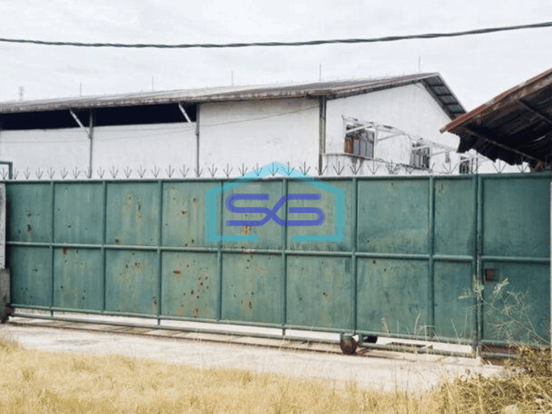 Dijual gudang eks pabrik kawasan Agarindo Sukamantri Pasar kemis Tangerang