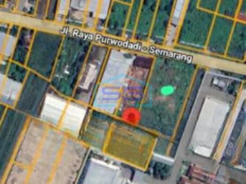 Land for Sale on Semarang Purwadadi Main Road, Demak with an Area of 10300 m²