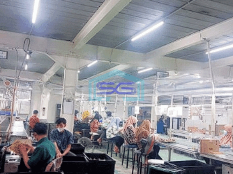 Dijual Pabrik Dan Gudang Kawasan Industri di Serang Luas Tanah 11300m2