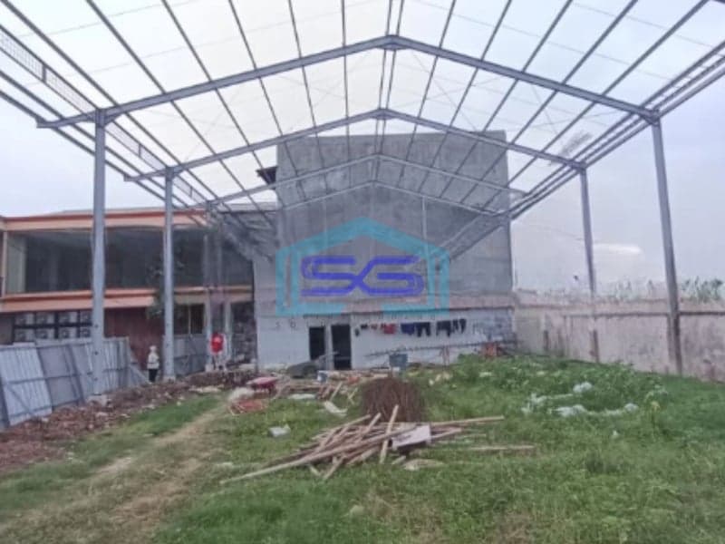 Disewakan Gudang Luas Bangunan  1105 m²  Akses Container 40 Feet di Bekasi