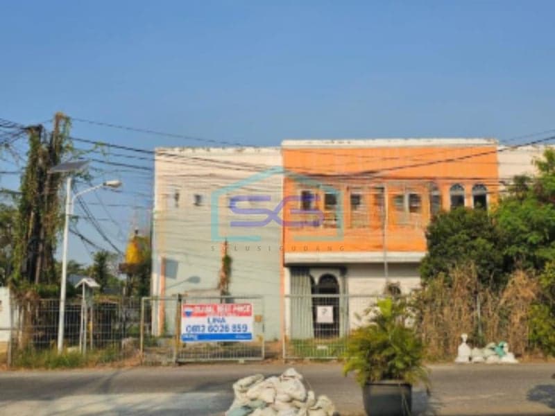 Flood-Free and Tidy Warehouse for Sale Near Airport in Tangerang, Banten FL 700 sqm
