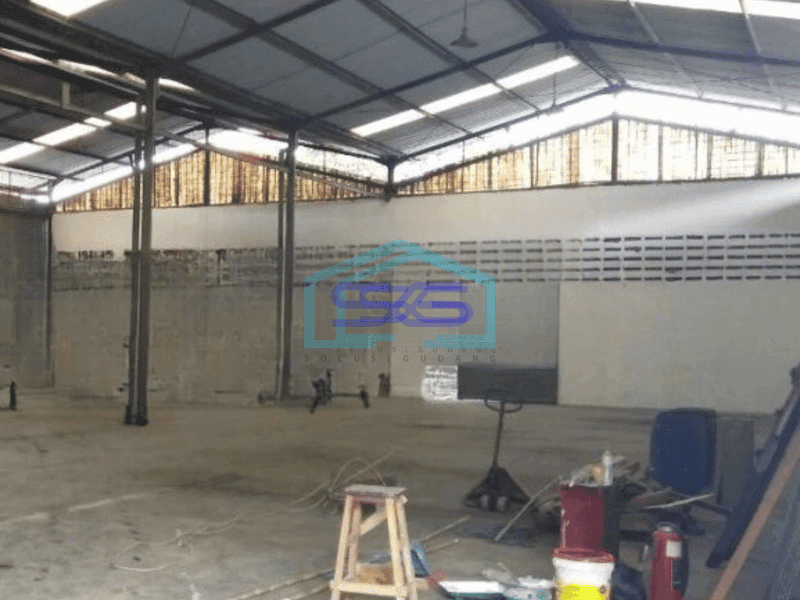 Dijual Gudang Siap Huni Lokasi Bebas Banjir Lokasi Cikupa Tangerang