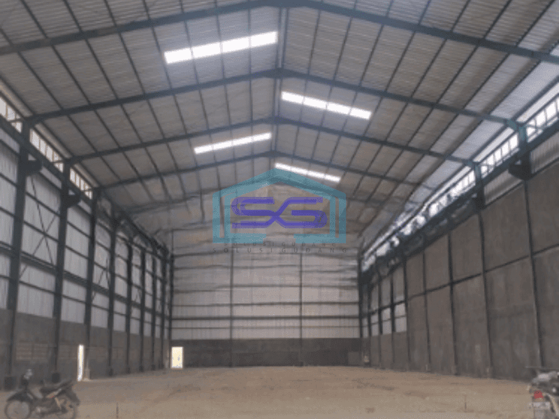 Disewakan Gudang Luas Bangunan  1584 m² di Jawilan Serang