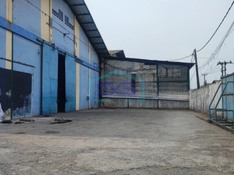 Disewakan Gudang Sentra Kosambi Luas Bangunan 2000m² Akses Kontener Tangerang