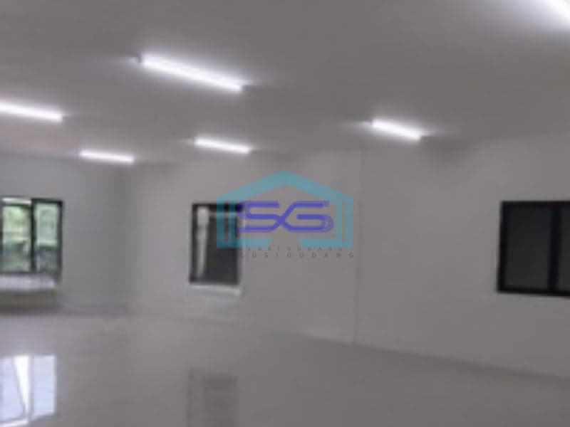 Disewakan Gudang Luas Bangunan  1512 m² Lokasi Bebas Banjir di Tangerang
