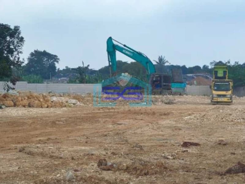 Disewakan Tanah Lahan Siap Pakai Lokasi Jalan Mt Haryono Setu Bekasi LT 9300m2