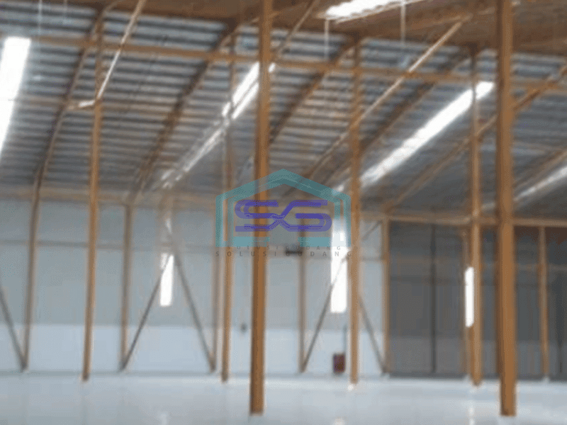 Dijual Gudang Akses Container 40 Feet Luas Bangunan 17000 m² di Cimanggis Depok