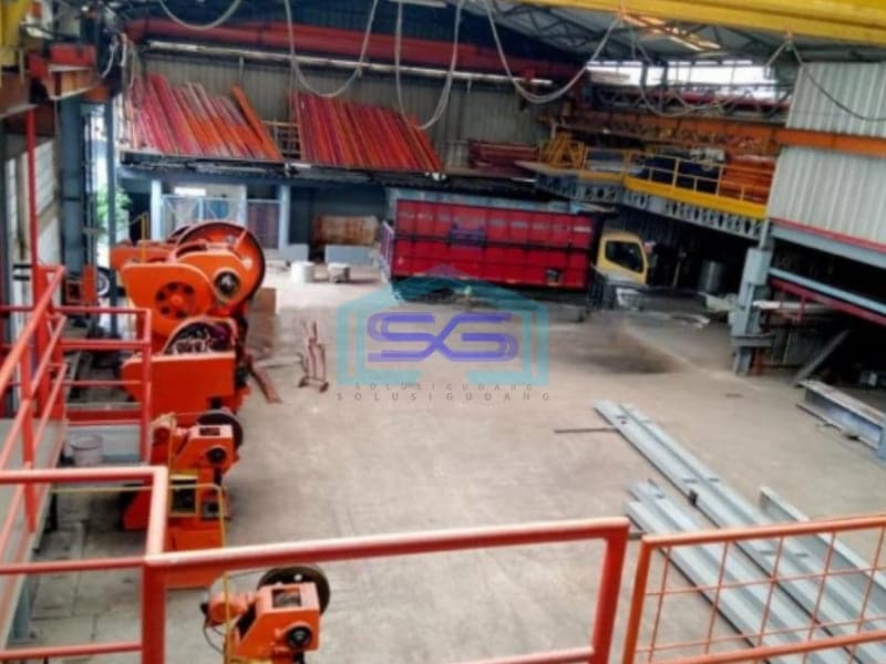 Dijual Pabrik di Cipondoh Tangerang Lokasi Strategis Luas Tanah 1600m2