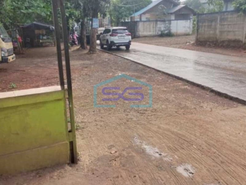Dijual Tanah Kavling Komersil Siap Bangun Pinggir Jalan Setu Bekasi LT 1030m2