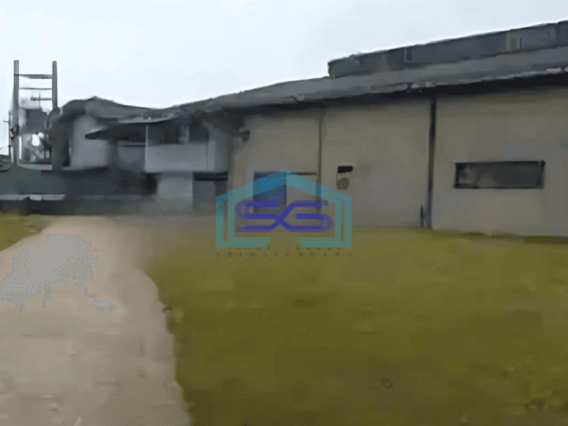 Disewakan Gudang Luas Bangunan  2500 m² Bebas Banjir di Batu Ceper Tangerang