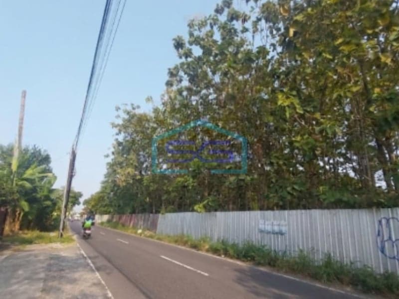 Dijual Tanah Lokasi Strategis di Berbah Sleman LT 4.800 m2