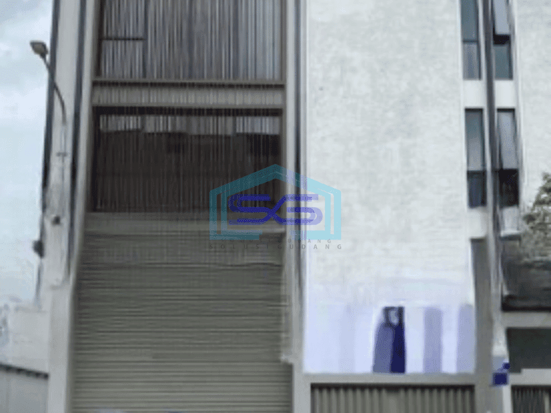 Disewakan Gudang Luas Bangunan 756 m² Akses Container 40 Feet di Benda Tangerang