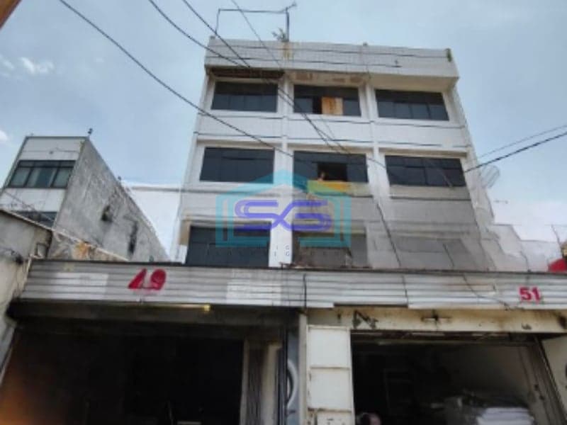 Dijual Ruko Jembatan 5 LB 800m2 Strategis Pinggir jalan Dari Moh Mansyur Jakarta Barat
