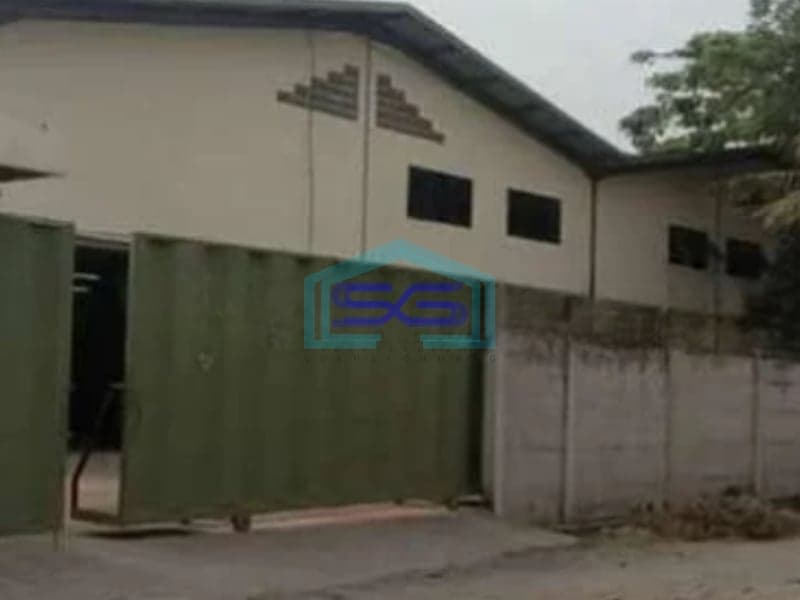 Dijual Pabrik / Gudang Kawasan Industri Mekar Jaya Akong Sepatan Tangerang Siap Pakai dan Terawat LT 2080m2