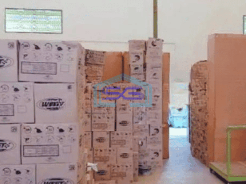 Dijual Gudang di Kawasan Industri Tigaraksa Tangerang Luas Bangunan  432 m²