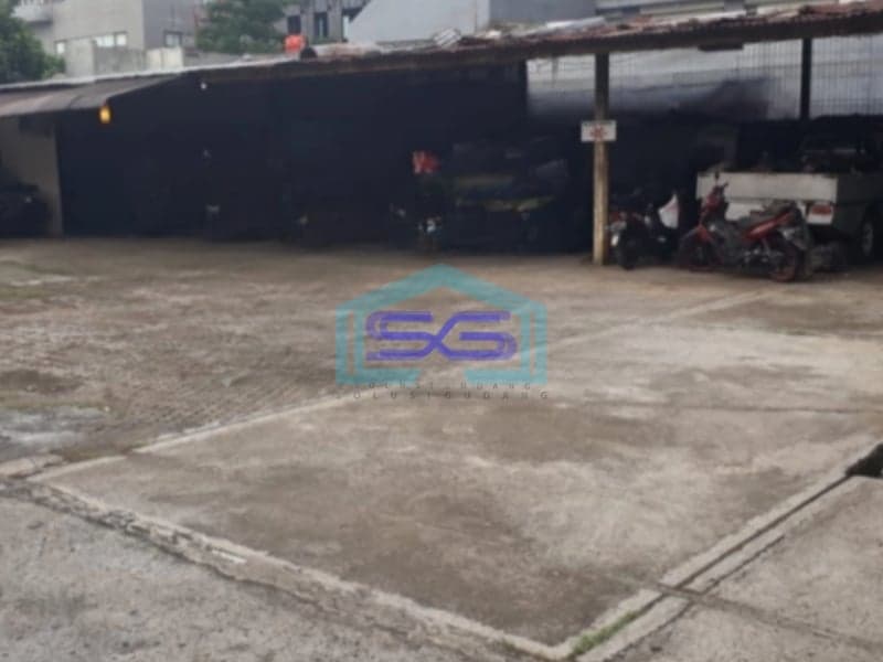 Dijual Bangunan Ex Bengkel Hitung Tanah, Strategis Di Tanah Kusir Jakarta Selatan