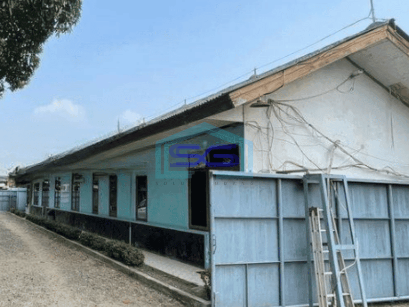 Dijual Gudang Luas Bangunan  3215 m² Bisa Masuk Container di Curug Tangerang