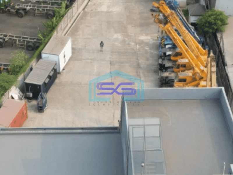 Dijual Tanah dan Bangunan di Cakung Cilincing 2.200 m2 Siap Pakai
