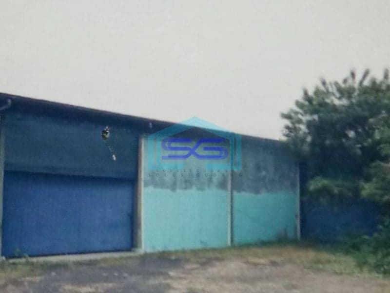 Dijual Gudang Siap Huni di Pinggir Jalan Raya Kedung Halang Bogor