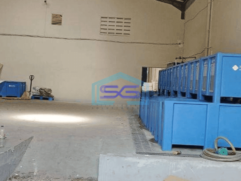 Disewakan gudang bagus 900m2 di Pergudangan Bandara Mas, Tangerang