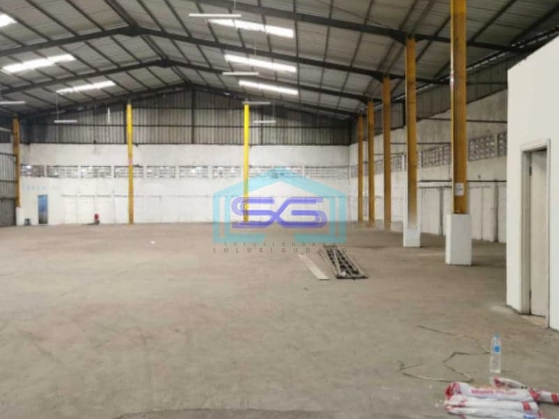 Disewakan Gudang Besar di Jl Petir Tangerang Luas Bangunan 2300m2