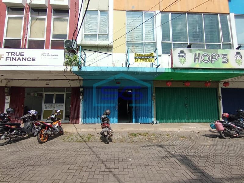 Dijual Ruko Strategis 3 Lantai Palembang City, South Sumatra Luas Bangunan 214 m²