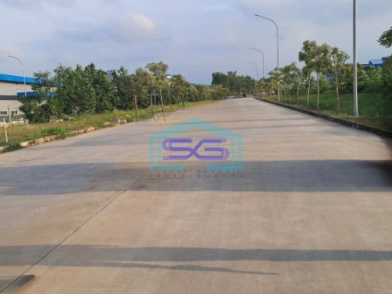 Dijual Tanah Industri Lokasi di Karawang Barat LT 56939m2 Bebas Banjir