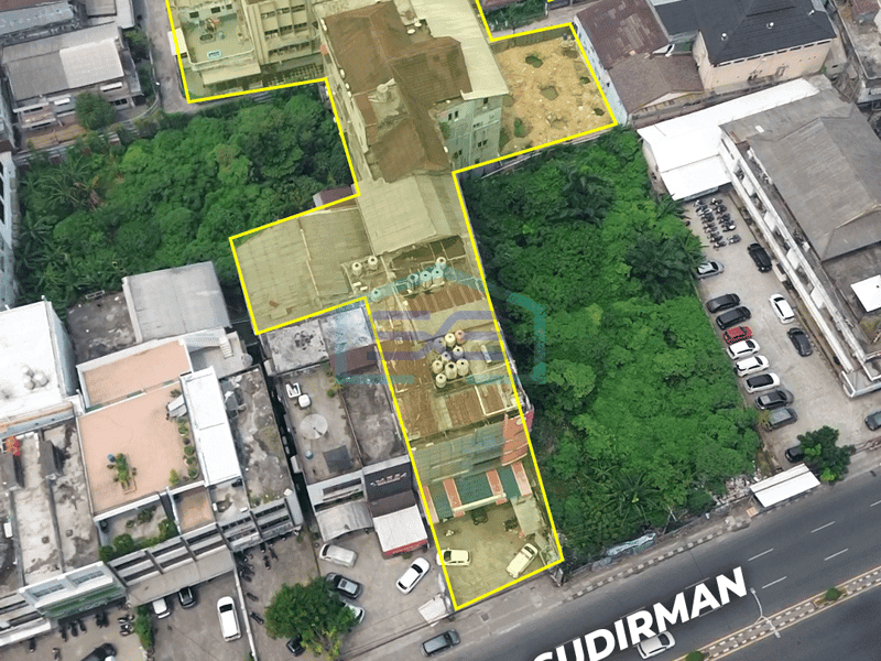 Dijual Gedung Komersial di Palembang Sumatera Selatan Luas Tanah 2.900 m²