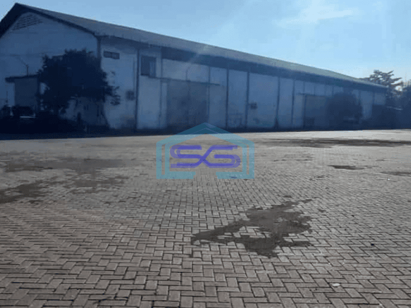 Dijual Pabrik Gudang Izin Industri Strategis Jl Raya Kletek Sidoarjo Dekat Surabaya LT 5828m2