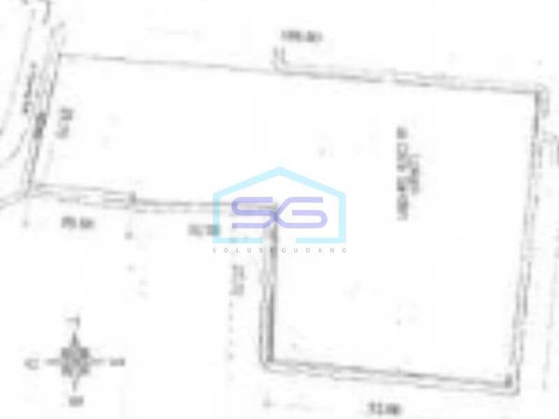 Dijual Tanah Kavling Murah Di Jln Tanjung Pura Kalideres Jakarta Barat Cocok Utk Gudang LT 4947m2