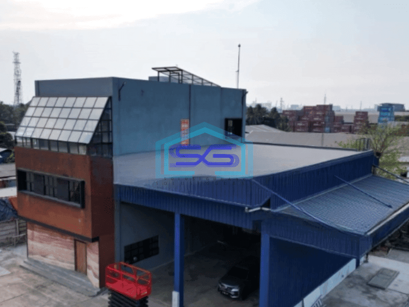 Dijual Tanah dan Bangunan di Cakung Cilincing 2.200 m2 Siap Pakai