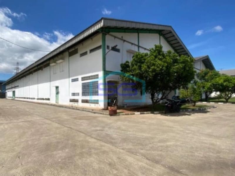 Warehouse for Rent Suitable for Production in Cikande Industrial Area, Serang, Banten, Building Area 2064m²