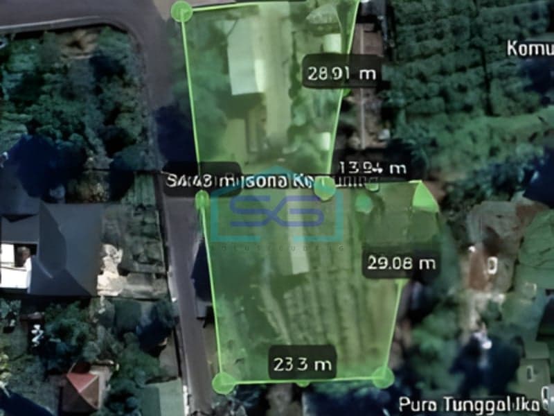 Dijual Tanah Bagus Untuk Usaha di Kemuning Ngargoyoso Karanganyar Jawa Tengah LT 1370m2