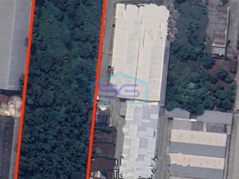 Dijual Tanah Di Area Industri Di Gunung Sindur Bogor Luas 1,6 Hektar Pinggir Jalan Raya