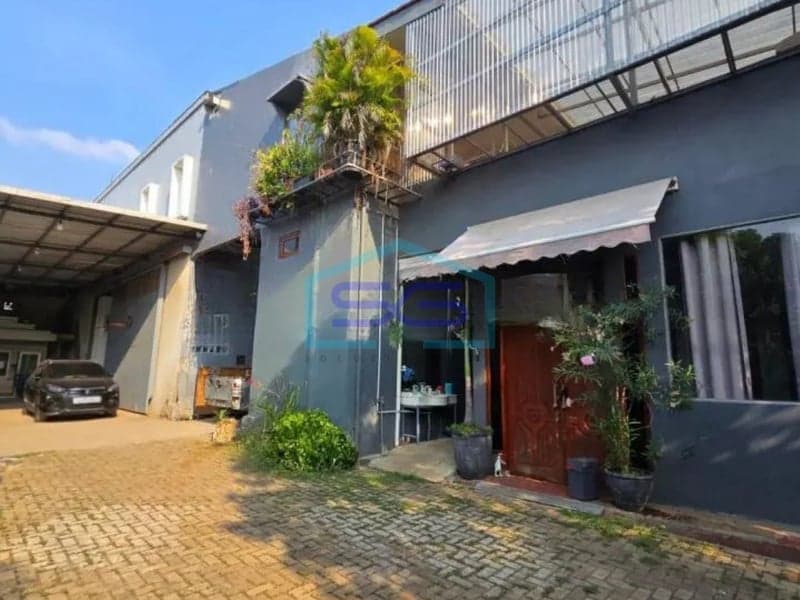 Dijual Gudang Bangunan Bagus Kuat di Kalimalang, Bekasi Jawa Barat Luas Tanah 1953m²