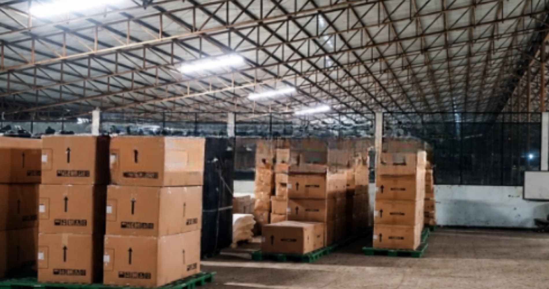 Disewakan Gudang Industri Akses Kontainer Dekat Gerbang Tol Balaraja, Tangerang LB 3096m2