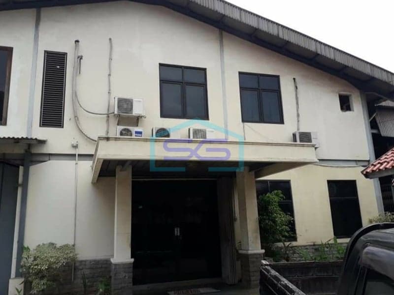 DiJual Gudang Workshop Jababeka 1 Cikarang, Pinggir Jalan Raya