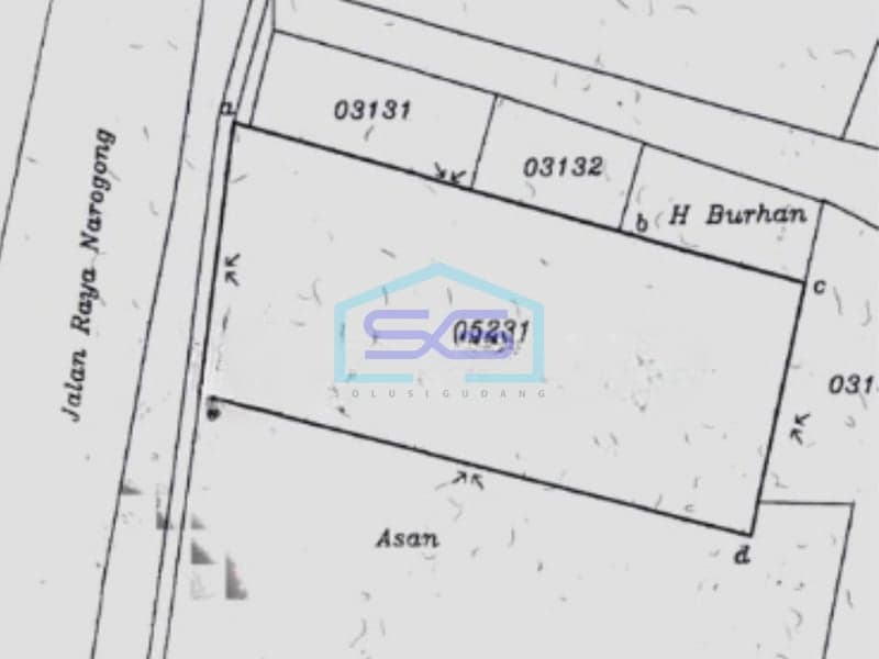 Dijual Ruko Strategis Di Raya Narogong Bekasi Luas Tanah 589m2
