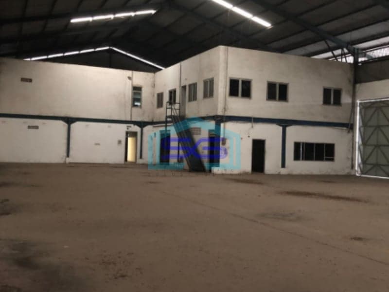 Dijual Gudang Besar Jalan Lintas Sumatera Palembang Luas Tanah 10214m2