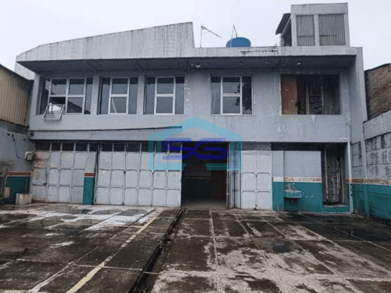 Dijual Tanah Bonus Gedung Kantor Di Jl. Raya Serpong Tangerang Selatan Dekat Pintu Tol