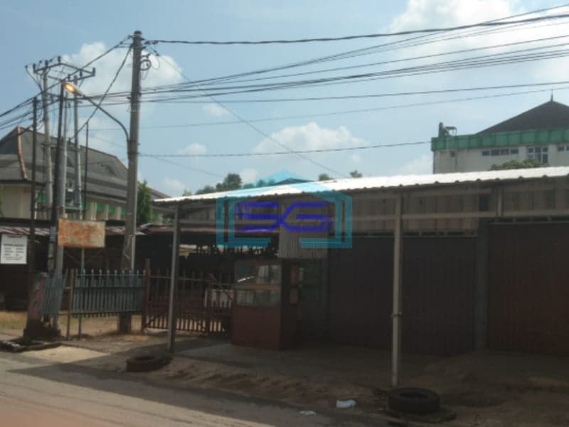 Dijual Tanah Plus Bangunan Lokasi di Pinggir Jalan Pos Giro Kebun Bunga Palembang