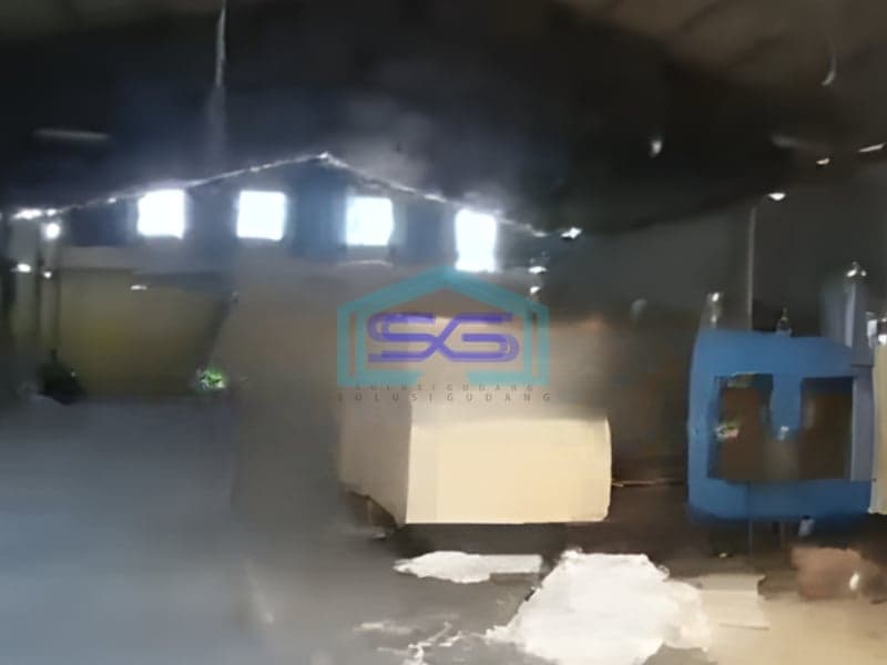 Dijual Pabrik Akses Container Luas Bangunan 8444 m² di Tangerang