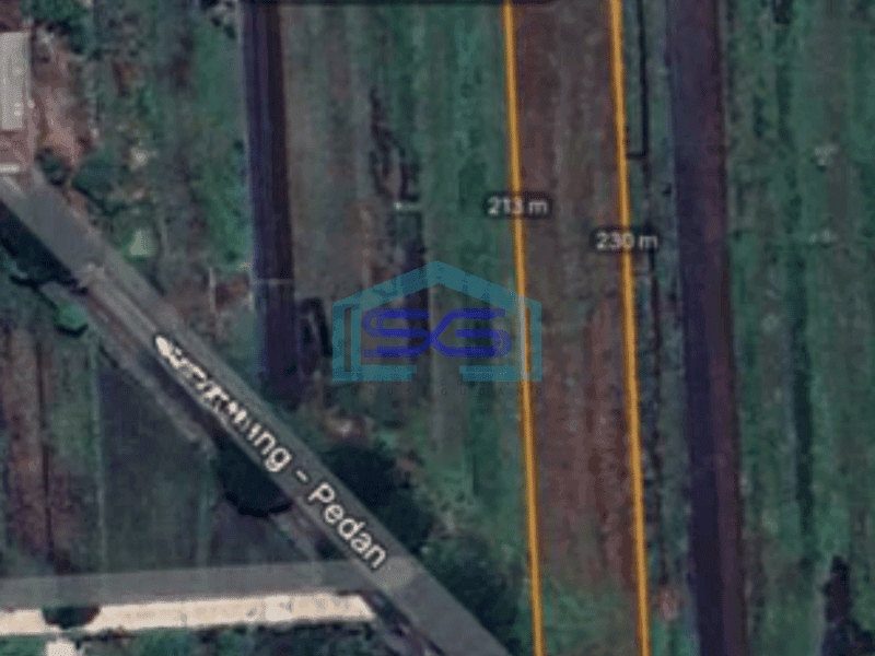 Dijual tanah lahan strategis lokasi Klaten luas 5500m