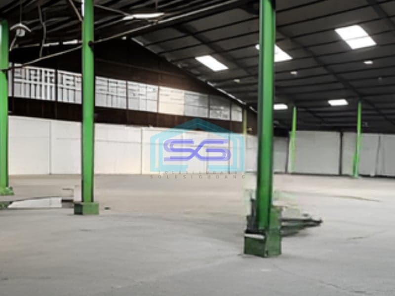Dijual Gudang Lokasi Bagus Pinggir Jalan Tangerang Siap Huni LT 2850m2