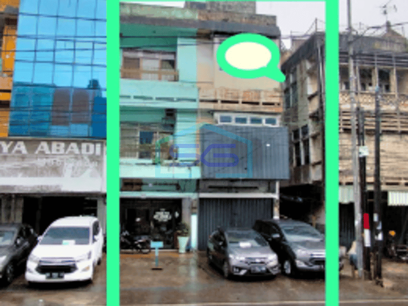 Dijual Ruko 3,5 Lantai Kota Palembang, Sumatera Selatan LT 70m2