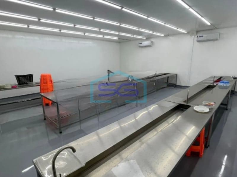 Dijual Gudang Luas Bangunan 610 m2 di Kosambi Permai Extension Tangerang