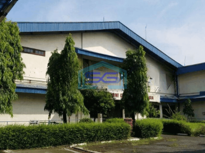 Disewakan Gudang Luas Bangunan  5283 m² Lokasi Strategis Pinggir Jalan Raya Bantar Gebang Bekasi