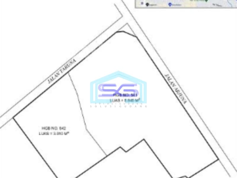 Dijual Pabrik Mesin di Bandung Luas Tanah 8655m2 Bebas Banjir