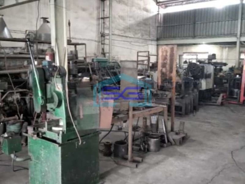 Dijual Gudang Ex Bengkel Akses Container di Cibitung Cikarang Bekasi LT 845m2